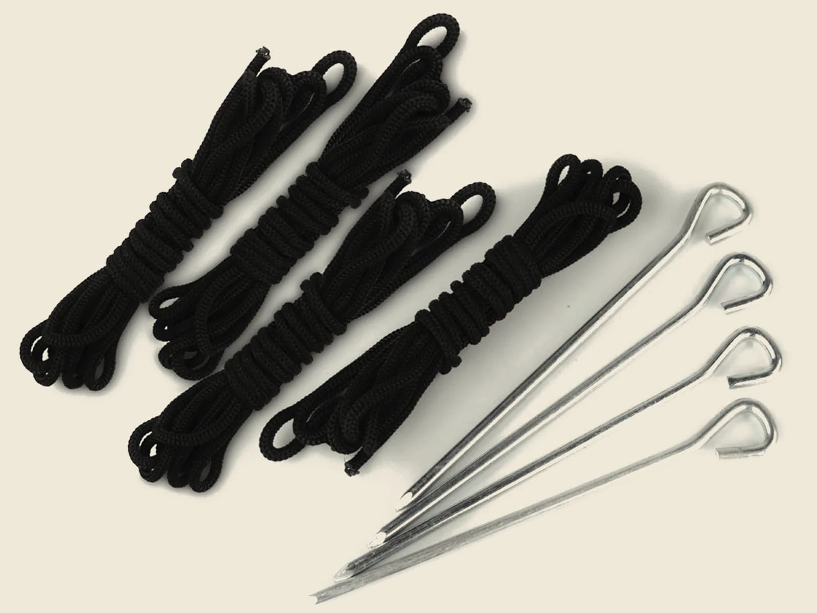 Custom Canopy Tent 10 x 20: Tent ropes and ground stakes, an optional add on