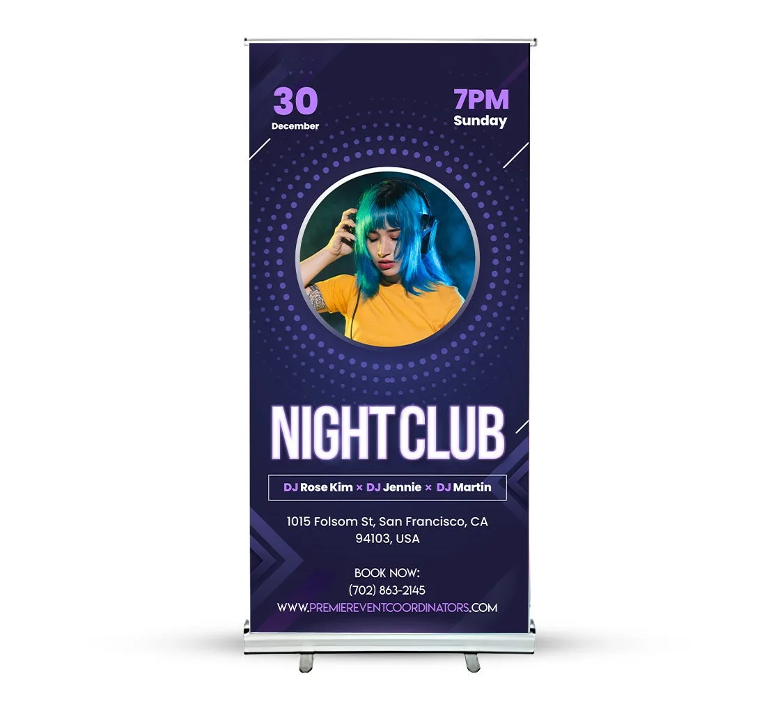 Roll Up Banner Stand