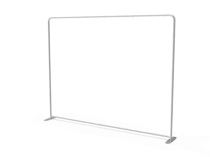 Tension fabric backdrop frame, assembled, without the fabric
